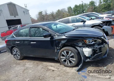 2019 Nissan Sentra Sv from USA, damaged, VIN 3N1AB7AP8KY377089